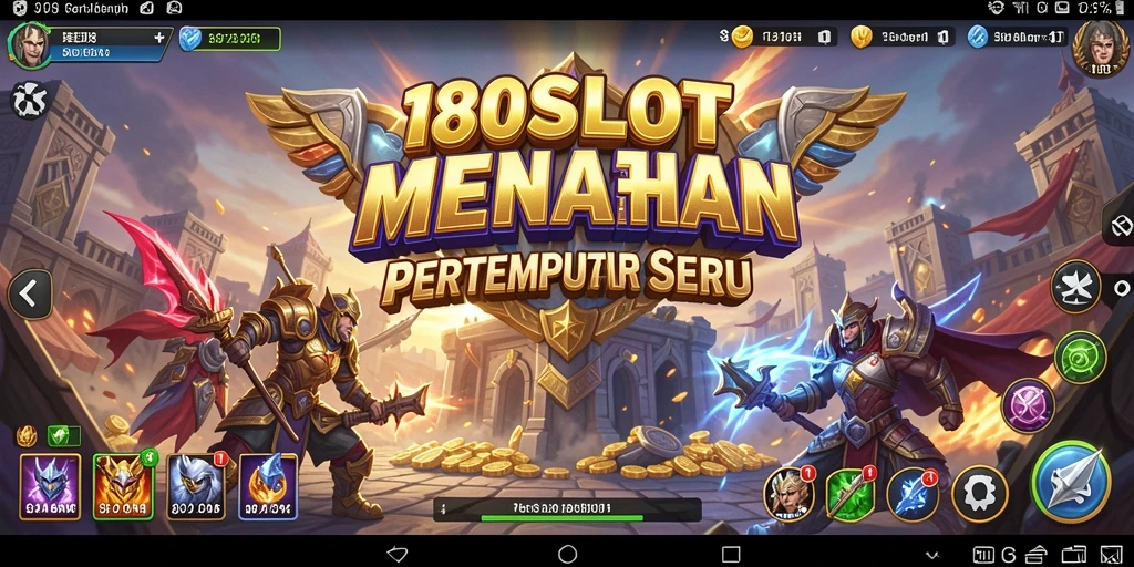 Gameplay menegangkan di 180SLOT dengan strategi Tower Defense.