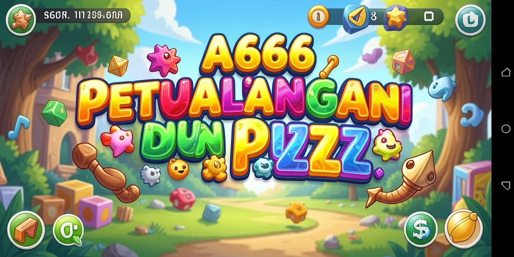 Tampilan gameplay seru saat memecahkan teka-teki di AA666.