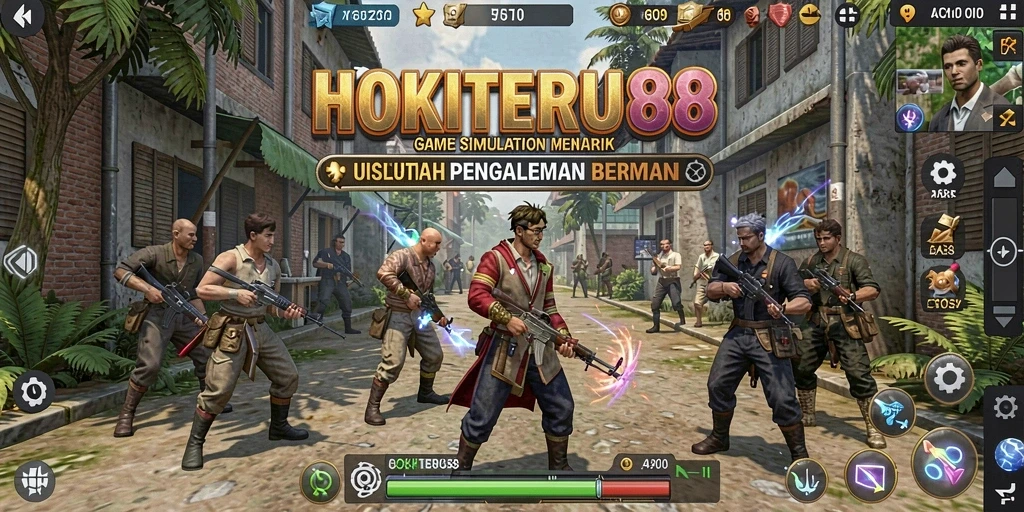 Tampilan gameplay HOKITERUS88 yang interaktif dan menarik.