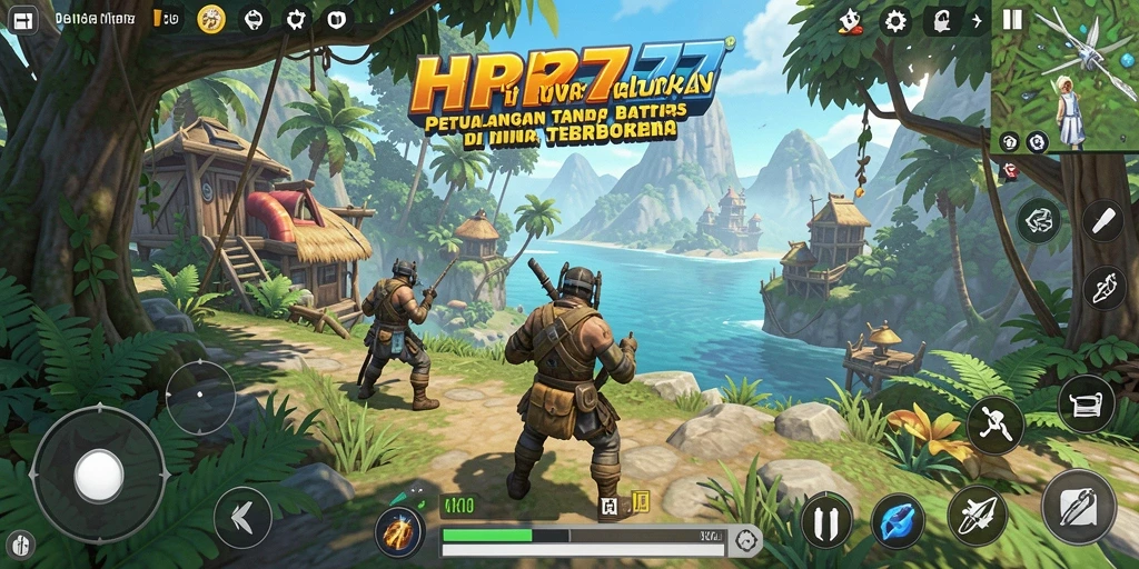 Gameplay HP777 yang menakjubkan dengan eksplorasi dunia terbuka.