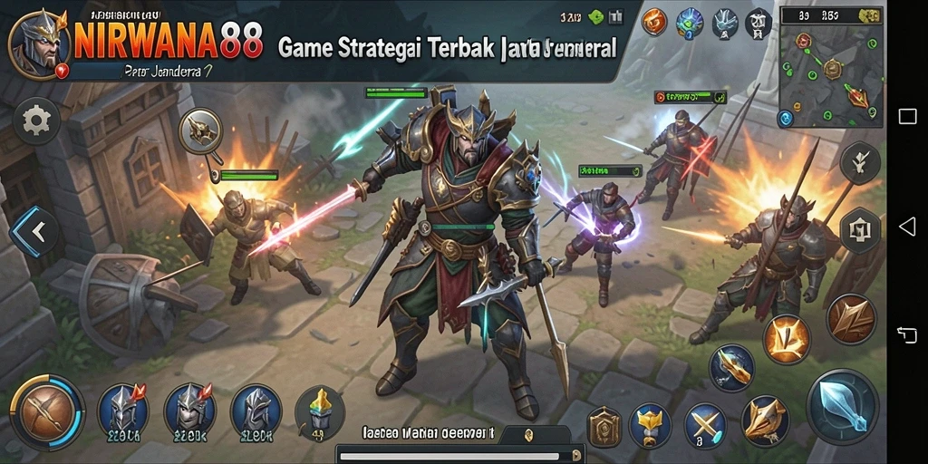 Gameplay menegangkan di NIRWANA88 dengan strategi taktis