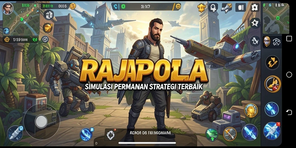 Gameplay RAJAPOLA menampilkan pengalaman simulasi yang seru dan imersif.