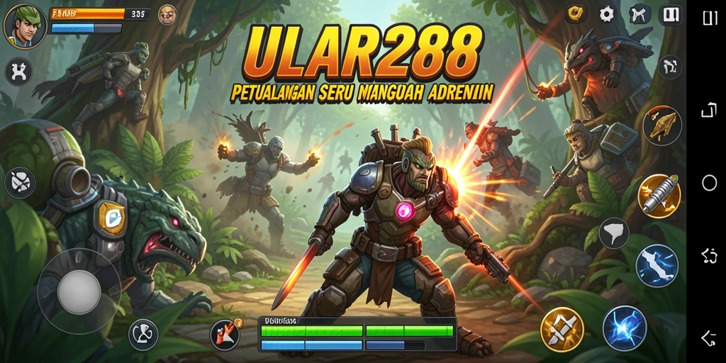 Screenshot gameplay ULAR288 dengan aksi seru dan mendebarkan.